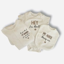 Unisex PERSONALISED babygrow