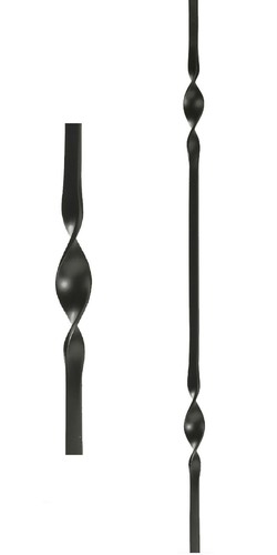 Blacksmith wrought iron - iron, double