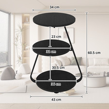 Small Side Table 3-Tier