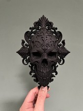 Gothic Ornate Skull Wall