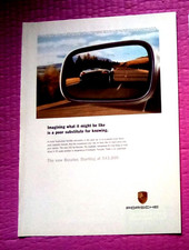 2005 Porsche Boxter Print Ad