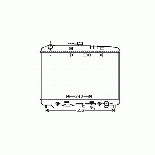 Radiator for isuzu trooper - for, 3.0