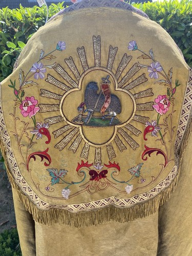 Smoke cloak ornate priest robe