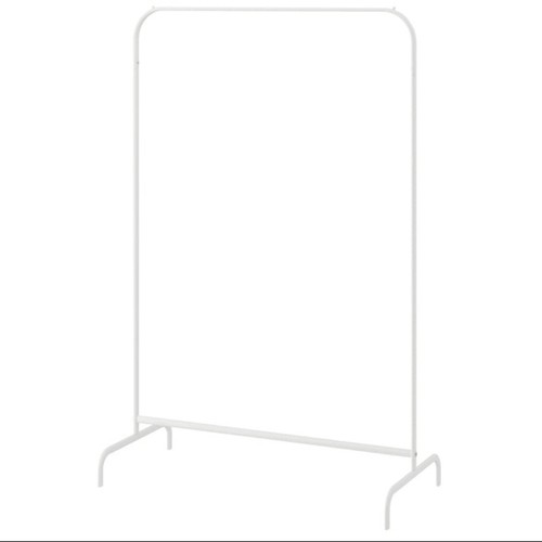 Clothes rail 99cm black - clothes, black/white