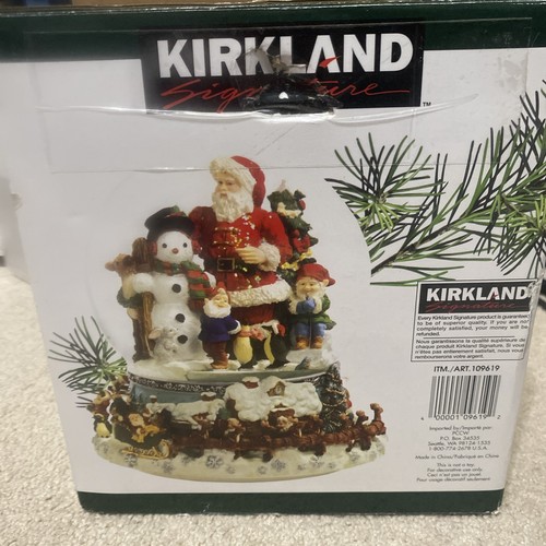 Kirkland musical snow globe - musical,