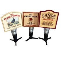 Set of 3 Vintage Whisky Bar