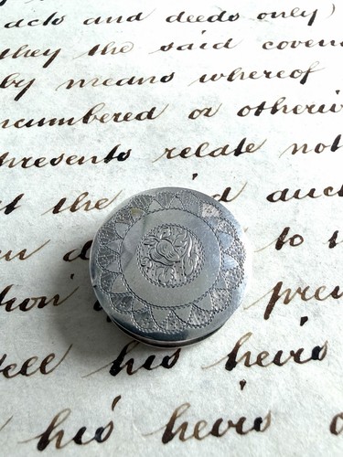 Antique georgian silver - georgian, patch
