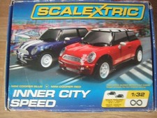 COMPLETE BOXED INNER CITY SPEED SCALEXTRIC SET.