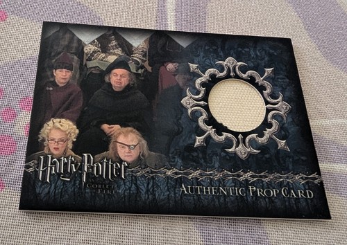 Harry potter prop card goblet - card,