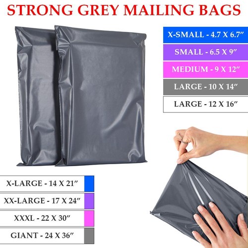 Grey mailing bags - mailing,