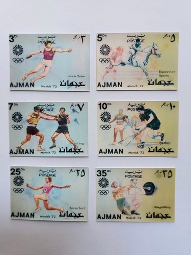 Ajman 1972 mnh olympic - 1972,