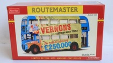 SUN STAR 2905 ROUTEMASTER RM 686 - WLT 686 VERNON'S POOLS 1/24 Scale DieCast Bus