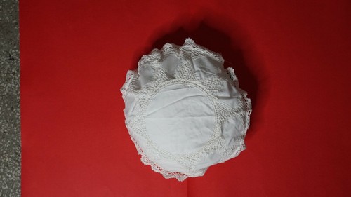 Linen lace cushion covers - ,