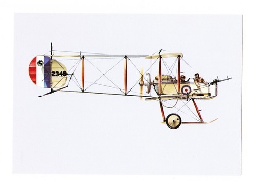 Aircraft postcard vickers - aircraft,