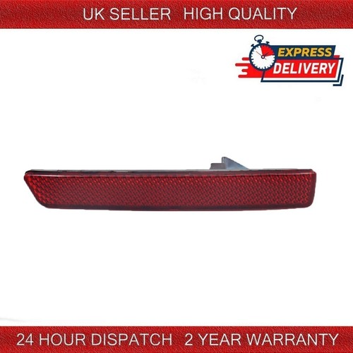 Rear left bumper reflector - rear,