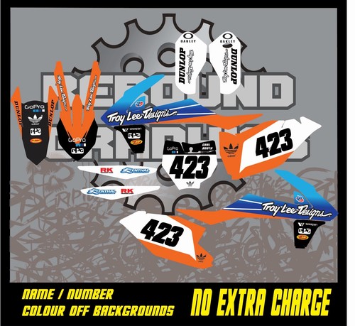 Rebound graphics kit fits ktm - graphics,