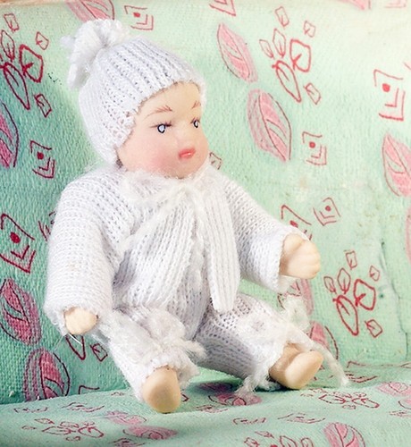 Dolls house baby - dolls, girl