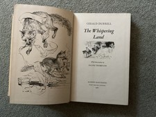 THE WHISPERING LAND Gerald Durrell pub. R Hart-Davis 1961 1st Ed/DJ/illustrated