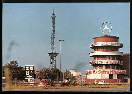 Postcard berlin view - postcard, berlin,