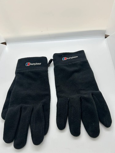 Berghaus black gloves large - black,