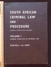 South African Criminal Law &