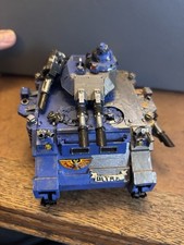Warhammer 40k space marine Predator Tank Las Cannons needs repair 