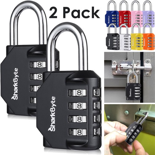 Digit combination padlock - 2x, 4