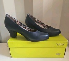 Hotter Angelica Navy Leather