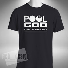 Pool God Men's T-Shirt King Of