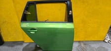 SKODA FABIA MK2 vRS 1.4TSI ESTATE 10-14 COMPLETE REAR RIGHT O/S DOOR GREEN LF6Z