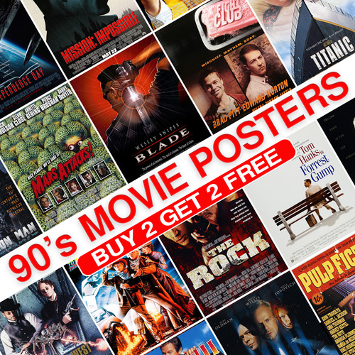 Movie posters 90s classic - movie,
