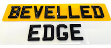 4D RETRO Bevelled Edge FRONT & REAR Show Plates - Assembled