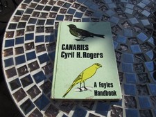 Vintage Canaries Bird Book Cyril H Rogers