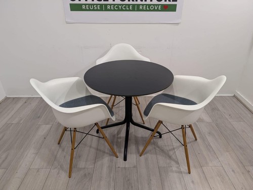 Vitra circular table black - vitra, table,