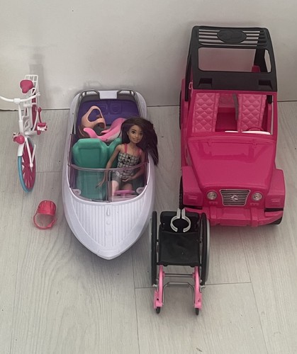 Barbie doll car bundle jeep - barbie,