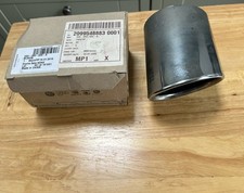 Genuine Audi TT-TTS Chrome exhaust tips 2016-2020 8S0-253-826