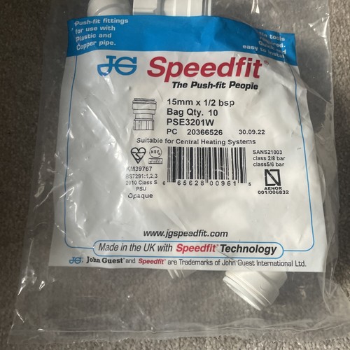 15mm speedfit tap - 1/2",