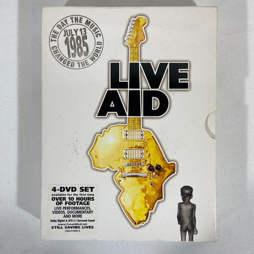 Live aid 1985 - dvd, box
