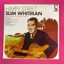 Happy Street, Slim Whitman 12" Vinyl LP Record