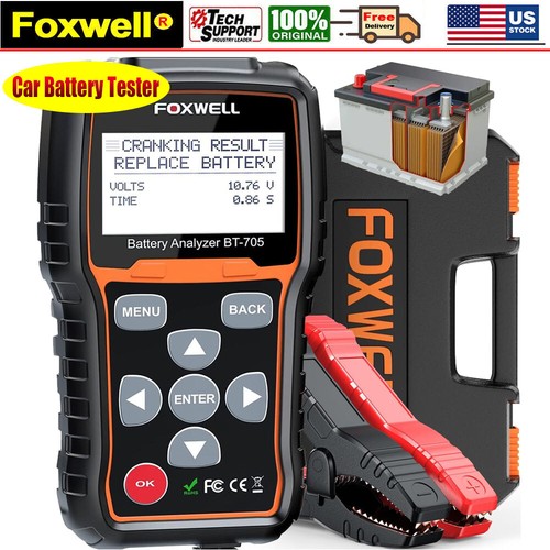 Foxwell bt705 12v 24v car - 12v-24v,