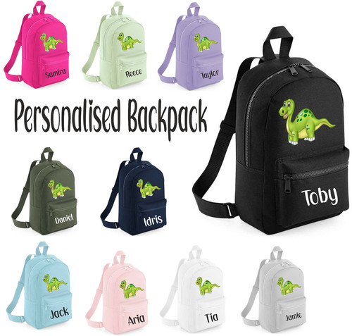 Personalised kids backpack - kids,
