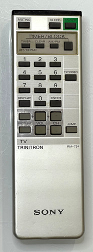Sony trinitron remote - sony,