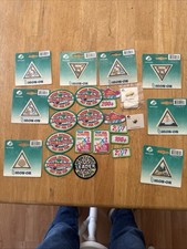 Brownie Girl Scouts Badges / Patches / Pin Lot of 25 New Old Stock. Some Iron On