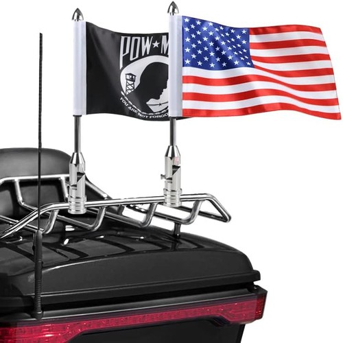 Pack motorcycle flag - pack, pole