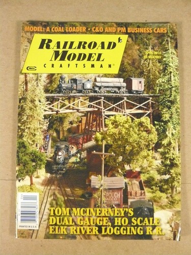 Railroad model craftsman - railroad, april