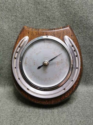 Vintage horseshoe aneroid - horseshoe,