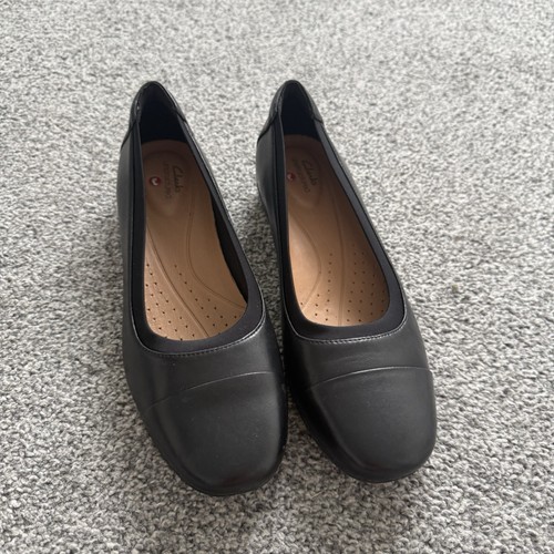 Clarks unstructured black - clarks,