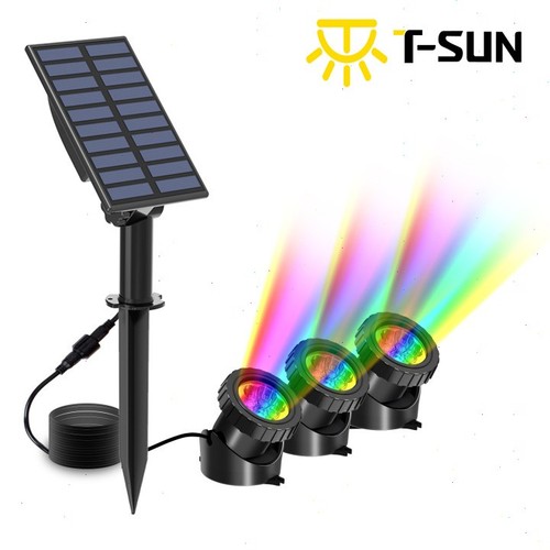 Solar pond lights led - in,