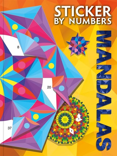 Sticker numbers mandalas - sticker,