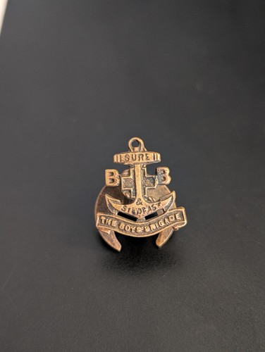Vintage boys brigade lapel - boys',